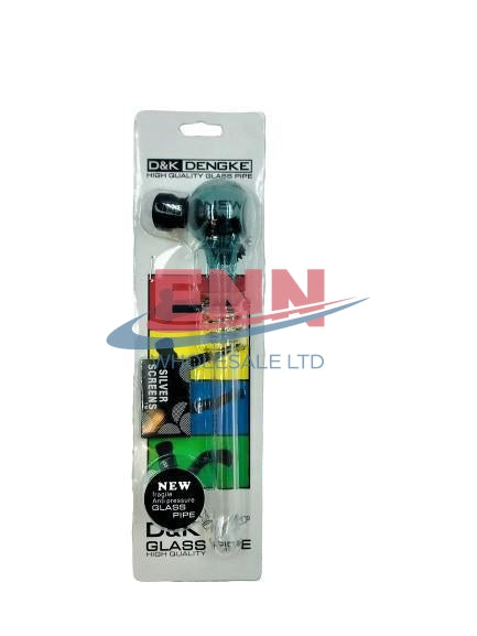 ENN-2191 - 18cm Glass Pipe + Screen