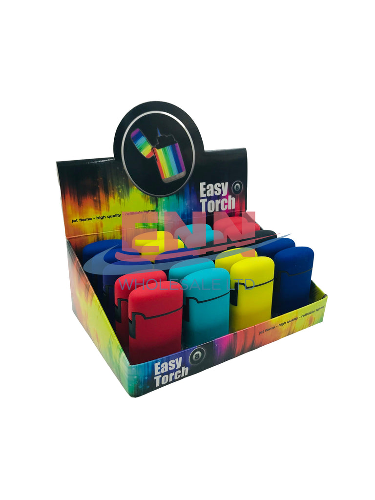 Easy Torch Solid Jet Lighters - Pack of 20