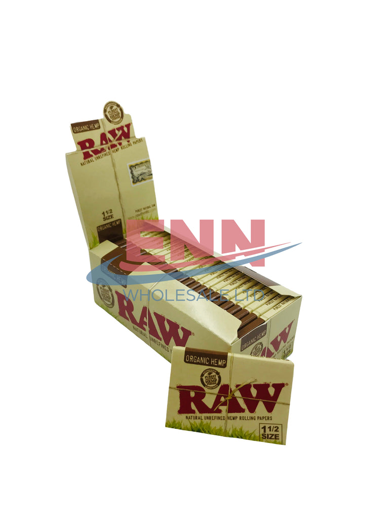 Raw 1 1/2 Organic - Pack of 25