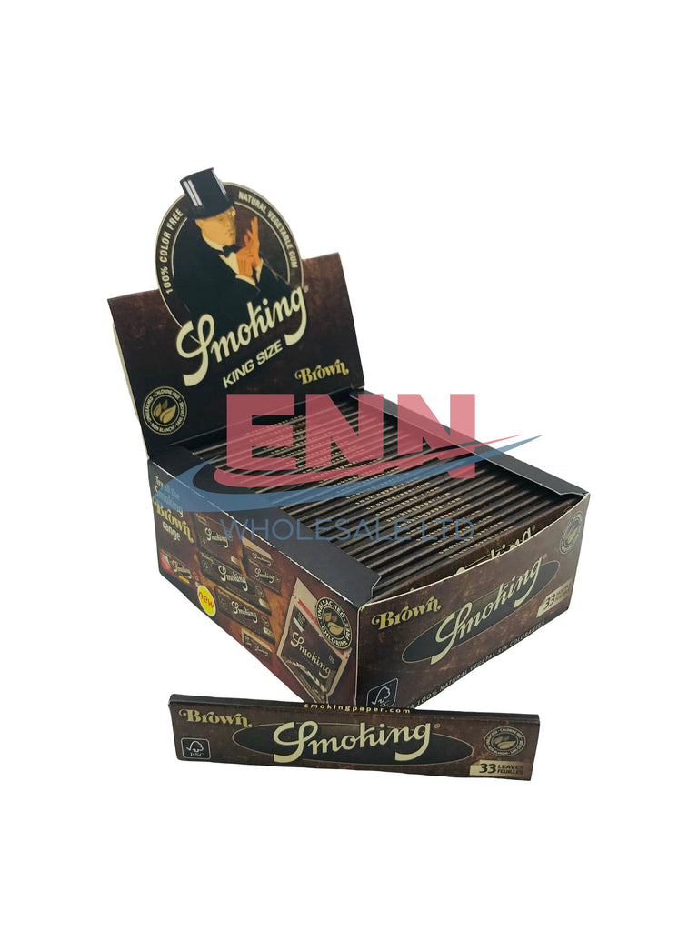Smoking Brown King Size - Pack of 50