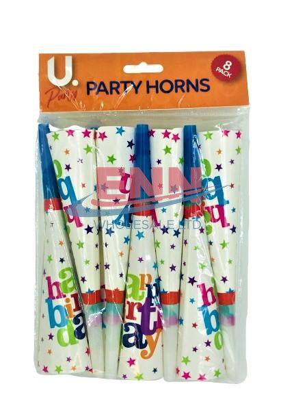 Party Horns - Pack of 6