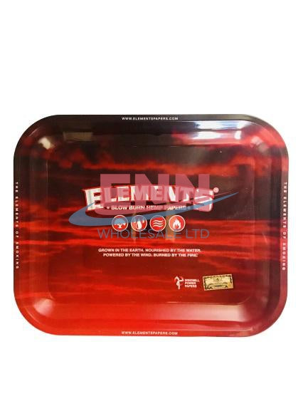 Large Elements Tray Red (28x34cm)