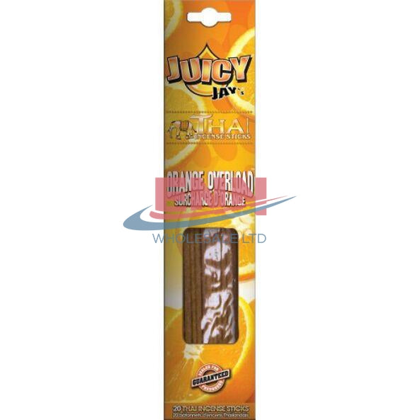 Juicy Jay Orange Incense Sticks - Pack of 12