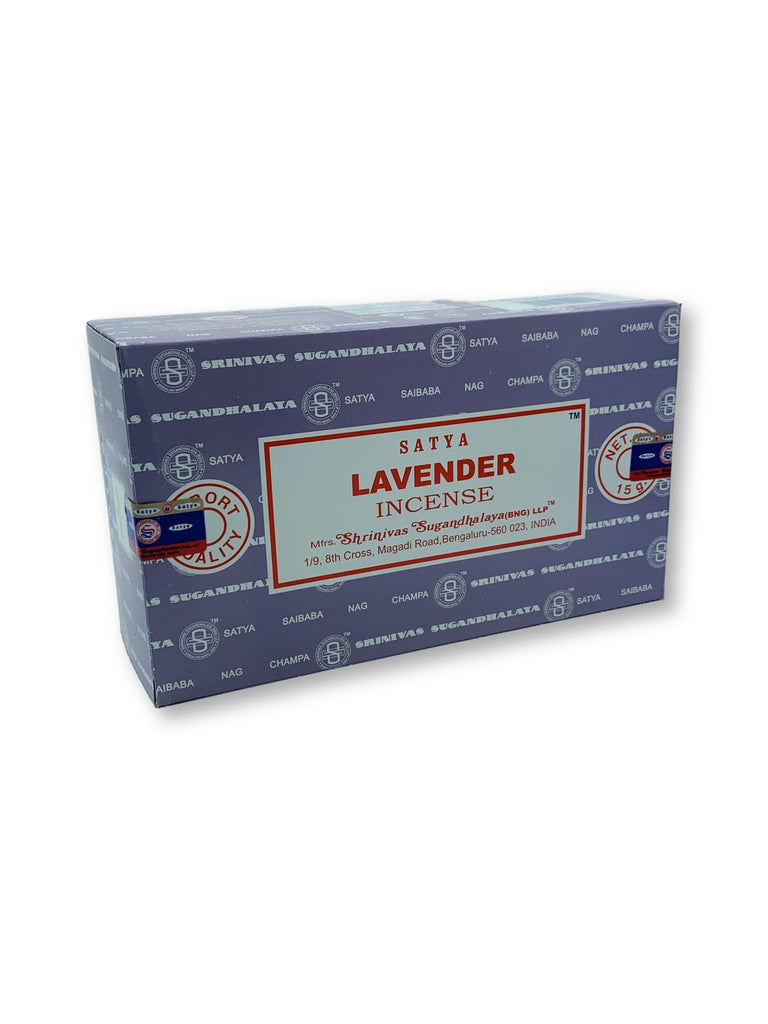 Satya Lavander Incense Sticks - Pack of 12