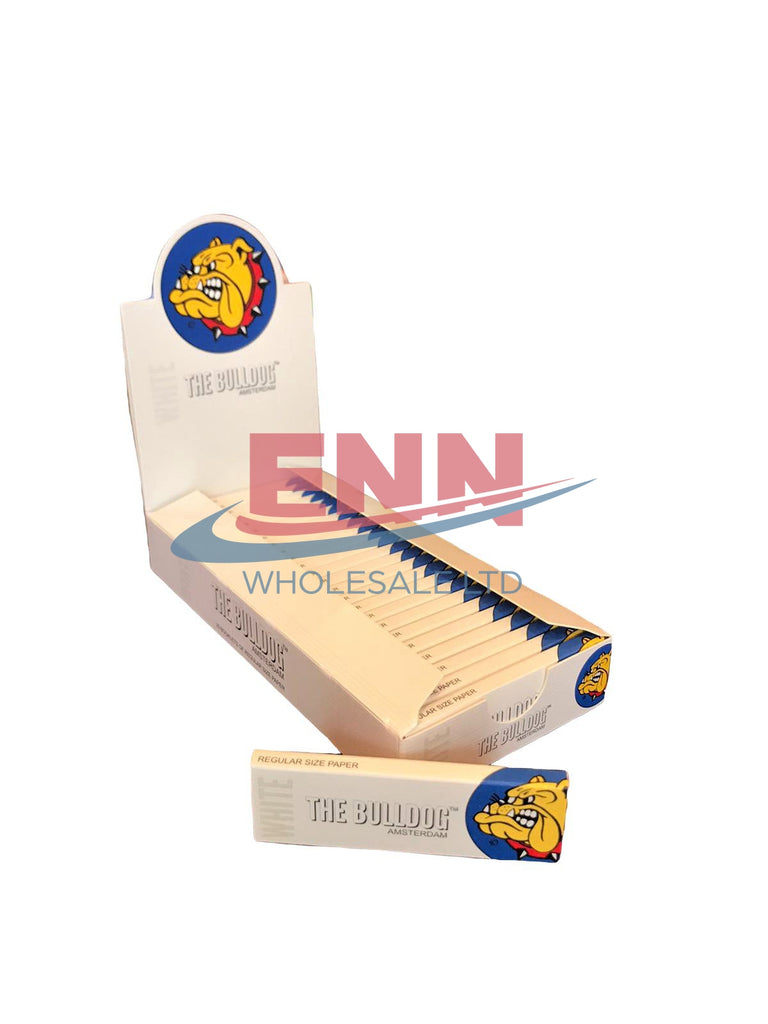 Bulldog White Regular - Pack of 25