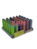 Clipper Metal Cover Mix Lighters - Pack of 30 (Assorted Colours & Designs)