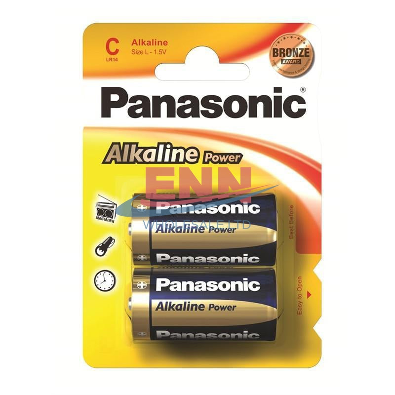 Panasonic Alkaline C - Pack of 12