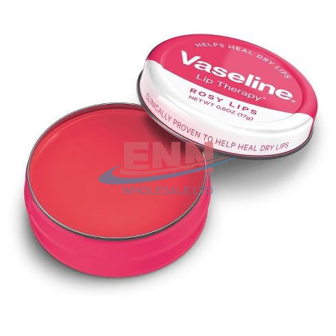 Vaseline 20ml Rosy Lips - Pack of 12