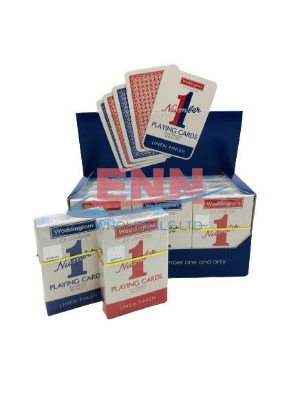 Waddington No 1 Playing Cards - Pack of 12