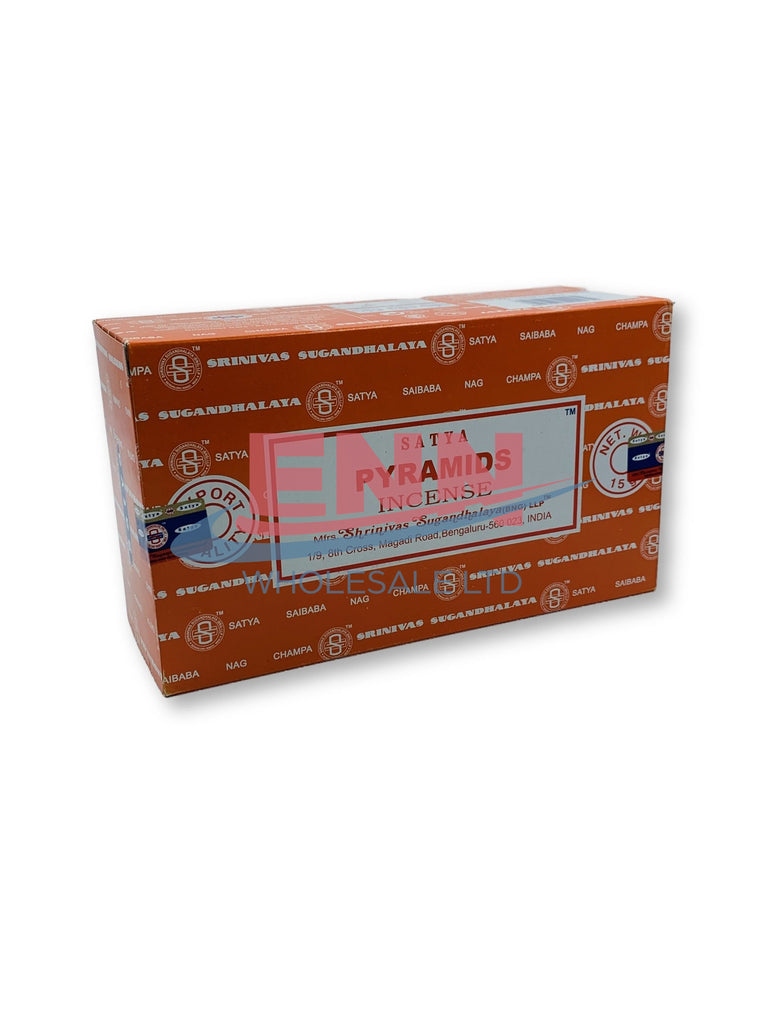 Satya Pyramids Incense Sticks - Pack of 12
