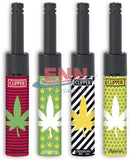Clipper Mini Pocket Tube Lighters - Pack of 24 (Assorted Designs)