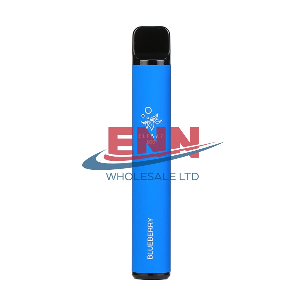 Elf Bar Blueberry 600 Puffs-2% -Pack Of 10