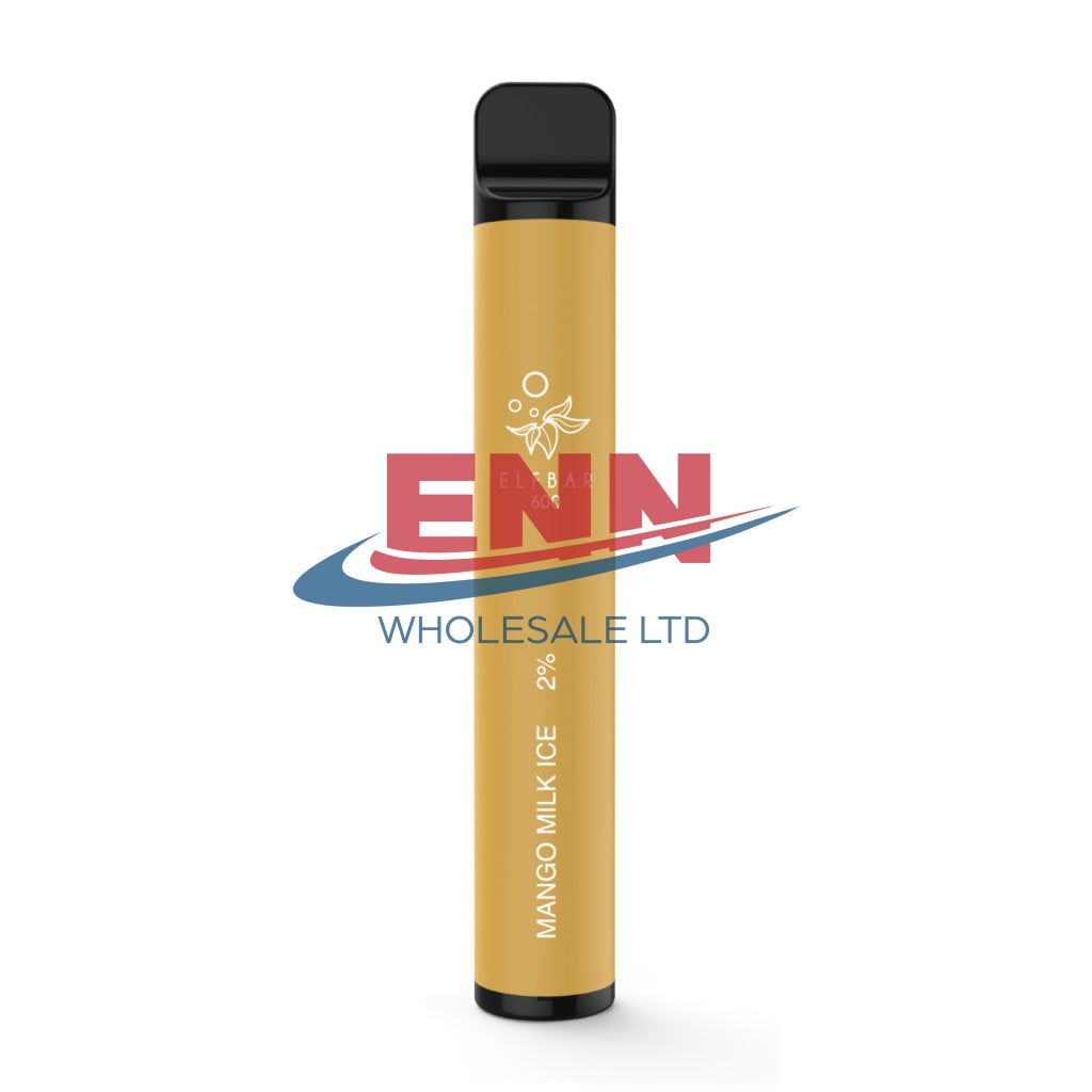 Elf Bar Mango Milk Ice 600 Puffs-2% -Pack Of 10