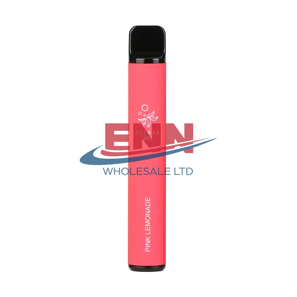 Elf Bar Pink Lemonade 600 Puffs-2% -Pack Of 10