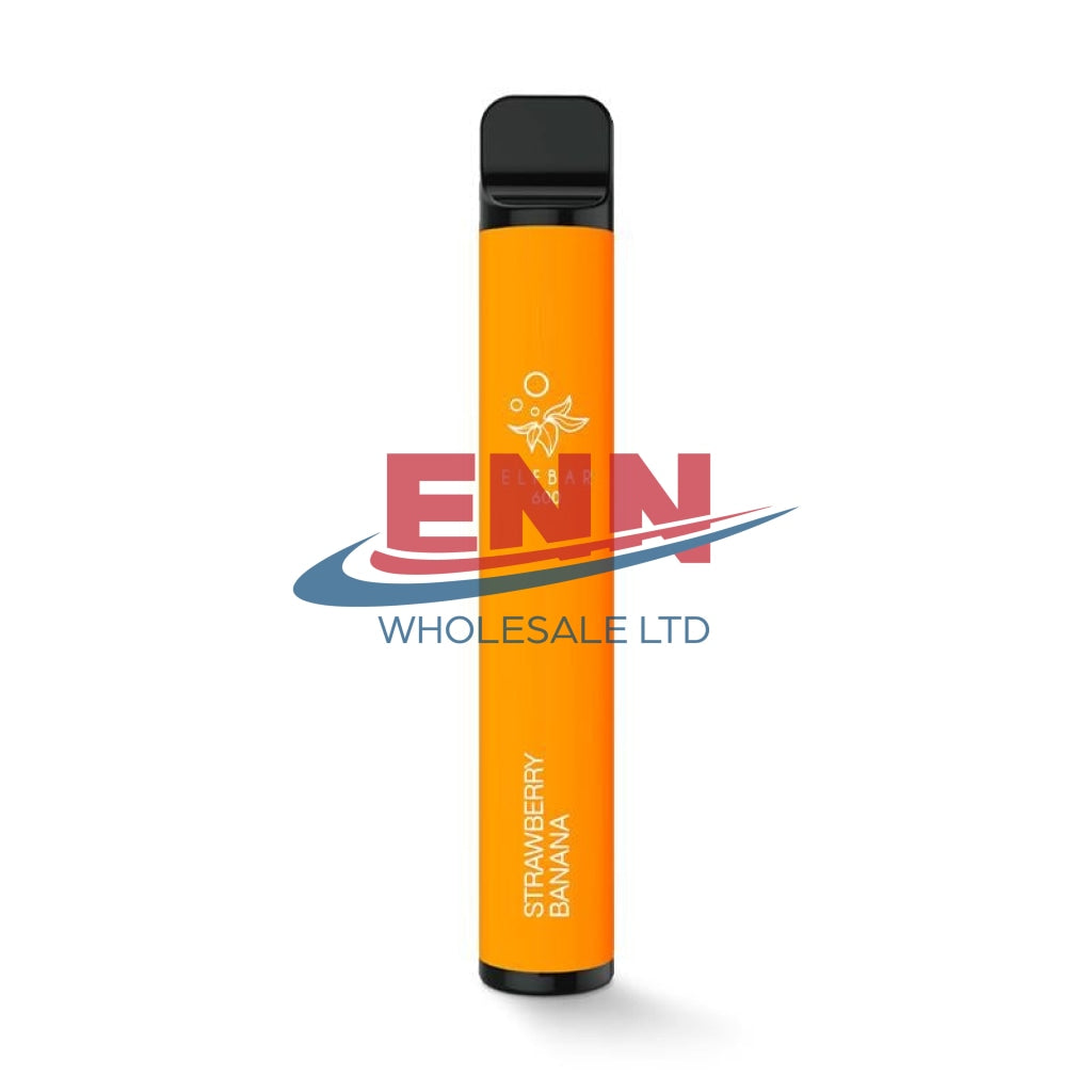 Elf Bar Strawberry Banana 600 Puffs-2% -Pack Of 10
