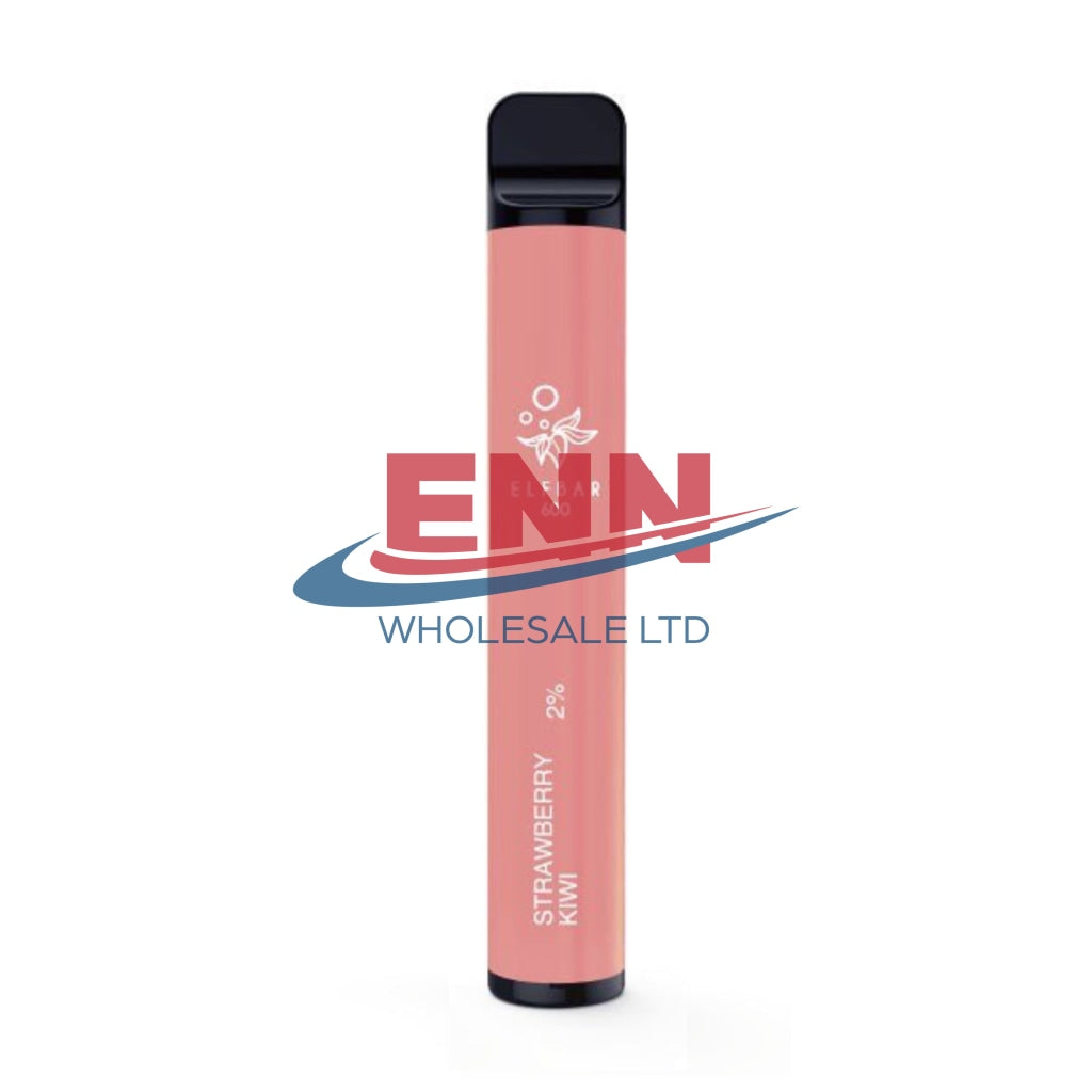 Elf Bar Strawberry Kiwi 600 Puffs-2% -Pack Of 10
