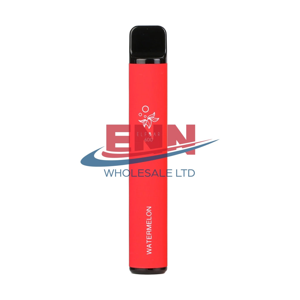 Elf Bar Watermelon 600 Puffs-2% -Pack Of 10