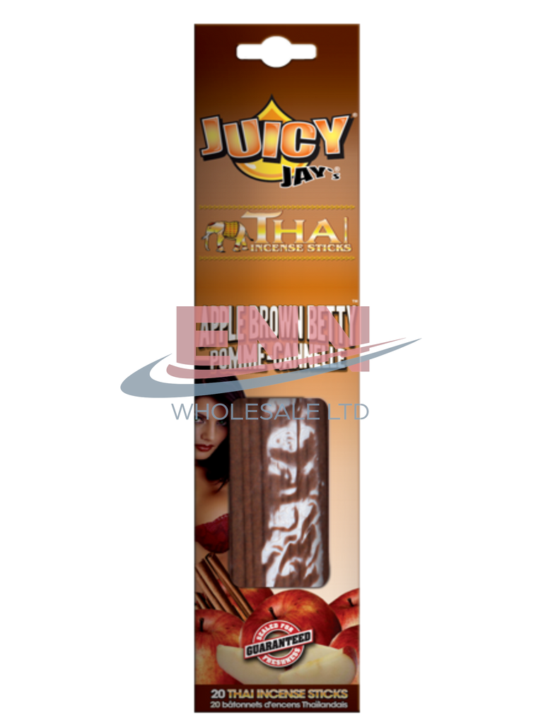 Juicy Jay Apple Brown Betty Incense Sticks - Pack of 12