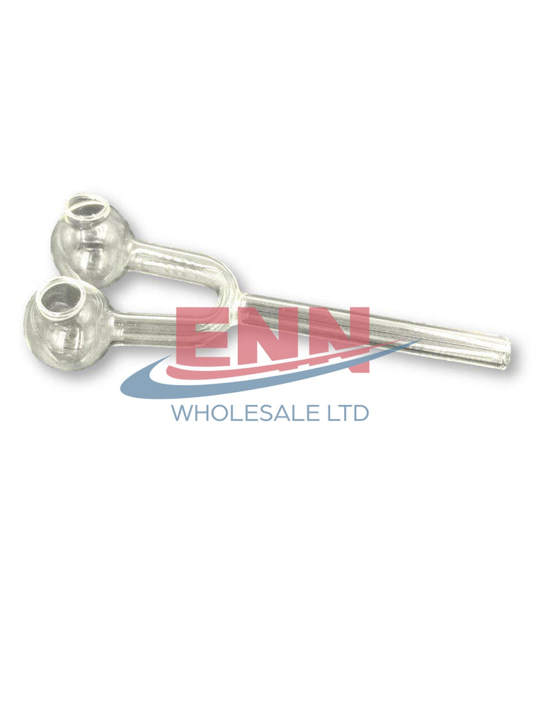 GL-2 - Twin Bubble Glass Pipe