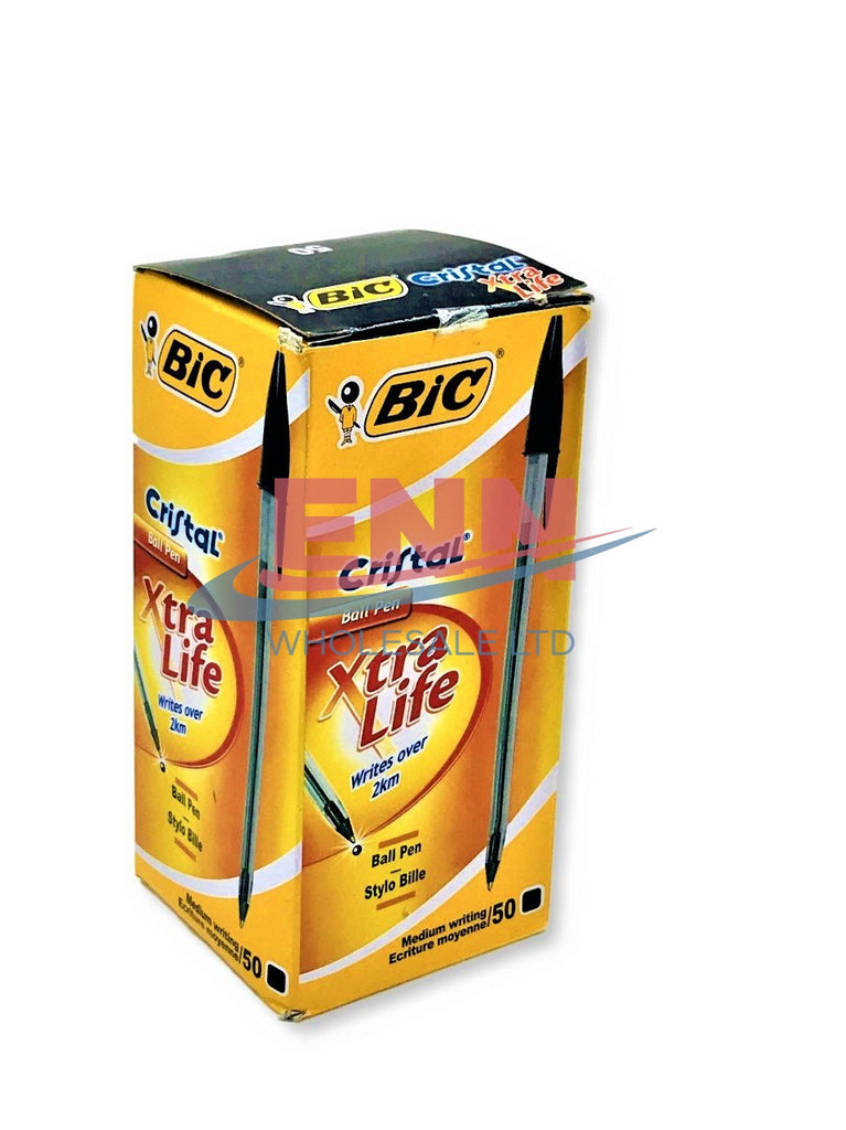 Bic Black Pens - Pack of 50