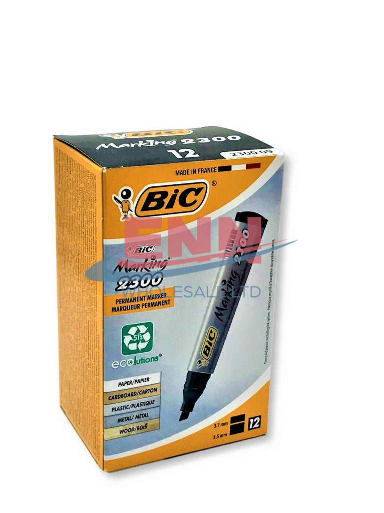 Black Marker Pens - Pack of 12